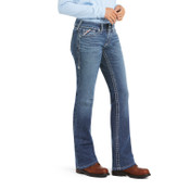 Ariat FR DuraStretch Entwined Boot Cut Jean in Oceanside